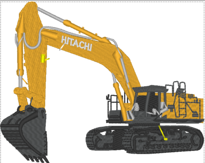 Hitachi Digger