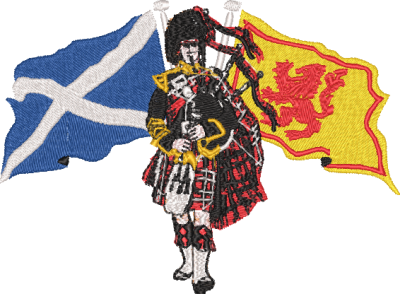 Piper and Flags