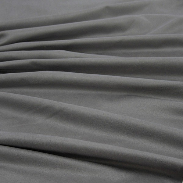 Silver Grey Suede