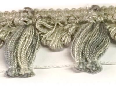 Silver Tassel Trim Whiterig Truck Curtains